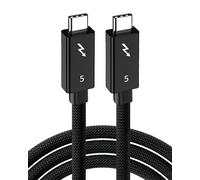 Thunderbolt 5 Câble Type-C, Pd 240 W 5 A Charge Rapide Prise En Charge Vidéo Simple 16K@30Hz Et Double 6K/8K@60Hz Pour Périphériques Usb 40, Usb-C, Mac, I-Mac, Laptop, Pc Et Smart[ZHUJ3941]