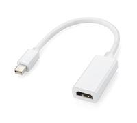 Thunderbolt Mini Displayport DP vers HDMI Adaptateur audio vidéo HDTV convertisseur de câble pour Apple MacBook Pro, MacBook Air, iMac, Mac Mini, Microsoft Surface Pro, etc. de la marque Master Câbles