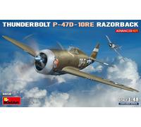 Thunderbolt P-47D-10RE Razorback. Kit Avancé 1:48 Maquette En Plastique MINIART