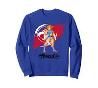 Thundercats Proud Lion-O Sweatshirt, Unisexe pour Adultes, Bleu Royal, S