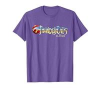 Thundercats Thundercats Classic T-Shirt, Homme, Violet Chiné, L