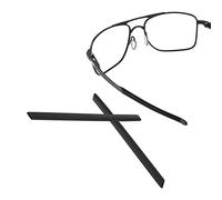 ThunderClap Chaussettes de rechange pour lunettes de soleil Oakley Gauge 8 OO4124, Noir , Taille Unique