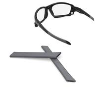 ThunderClap Chaussettes de rechange pour lunettes de soleil Oakley Racing Jacket Jawbone, gris, Racing Jacket Jawbone