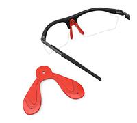 ThunderClap Coussinets de nez de rechange pour lunettes de soleil Rudy Project Genetyk, Rouge, Taille Unique