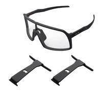 ThunderClap Lot de 2 clips métalliques de rechange pour lunettes de soleil Oakley Sutro, Noir , Taille unique