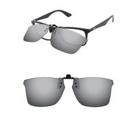 ThunderClap Lunettes de soleil polarisées à clipser compatibles avec Ray-Ban RB7047 56 mm/RX7047 56 mm pour homme et femme Protection UV