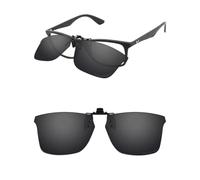 ThunderClap Lunettes de soleil polarisées à clipser compatibles avec Ray-Ban RB7047 56 mm/RX7047 56 mm pour homme et femme Protection UV