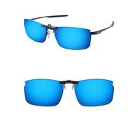 ThunderClap Lunettes de soleil polarisées à clipser pour Oakley Fuller OX3227 57 mm pour homme et femme, protection UV, Bleu geyser, Fuller OX3227 57mm