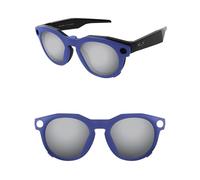 ThunderClap Lunettes de soleil polarisées à clipser pour Oakley Meta HSTN OW8002 51 mm pour homme et femme Protection UV, Gris ultime, Meta HSTN