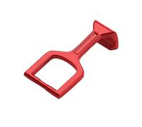 ThunderClap Pièce de rechange à clipser en métal pour lunettes de soleil Oakley Jawbreaker, Rouge, taille unique