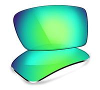 ThunderClap Verres de rechange polarisés pour lunettes de soleil Smith Outlier XL, Vert araignée - Polarisé, Smith Outlier XL