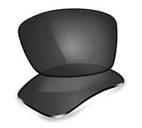 ThunderClap Verres polarisés de rechange pour lunettes de soleil Arnette Boiler AN4207, Coque noire - Polarisée, Taille Unique