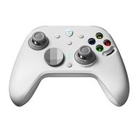Thunderobot G80TS Manette, joystick TMR, double gâchette TMR, boutons optiques, fréquence d'interrogation de 1000 Hz, manette sans fil, pour PC/Switch/Switch 2/Android/iOS, blanc