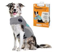 ThunderShirt Breeze pour chiens, grand, turquoise, tissu en maille extra respirant, gilet anti-anxiété pour soulager l'anxiété du chien au quotidien et le stress et apaiser pendant les tempêtes et les