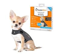 Thundershirt Gilet Anti-anxiété pour Chiens, Taille XXS, Gris chiné Classique