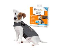 ThunderShirt Gilet relaxant pour Chiens. Rassure lors de situations stressantes. Méthode douce et naturelle. Existe en 5 tailles. Gris.