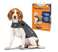 Thundershirt Veste pour Chien Gris Taille M | Shampooing doux pour la peau pour chien, soin du pelage pour un pelage doux, démêle en douceur, soin du chien et démêlant
