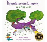 Thunderstorm Dragons: coloring book