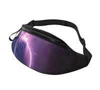 Thunderstorm Grand Sac Banane pour Homme, Cadeaux pour Le Sport, l'entraînement, Le Voyage, la Course à Pied, Le Sac de Taille décontracté