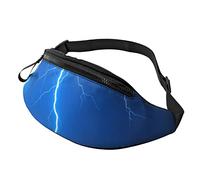 Thunderstorm Strikes Grand Sac Banane pour Homme, Cadeaux pour Le Sport, l'entraînement, Le Voyage, la Course à Pied, Le Sac de Taille décontracté