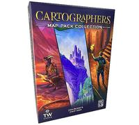 Thunderworks Games: Cartographers Map Pack Collection - Le lot de cartes d'extension contient Nebblis, Affril & Undercity, à partir de 10 ans, 1 à 75 joueurs, 30 à 45 minutes