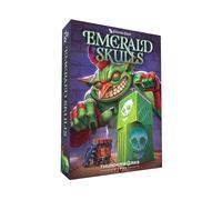 Thunderworks Games - Crâne émeraude, jeu de dés en temps réel, jeu de société de stratégie Push Your Luck, jeu de groupe d'action rapide de style casino, jeu familial pour 1 personne