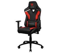 ThunderX3 TC3BR Chaise Gamer Ergonomique, Coussins Rembourrés, AIR Tech, Rouge
