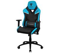 ThunderX3 TC5BB, Chaise Gamer Ergonomique, Coussins Amovibles, Air Tech, Taille Unique Noir/Bleu/Blanc
