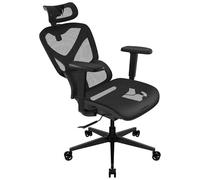 ThunderX3 YTC Chaise de bureau ergonomique en maille respirante, ergonomique, réglable, accoudoirs 2D, charge maximale : 125 kg
