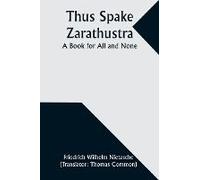 Thus Spake Zarathustra