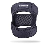 Thx4COPPER Bande de soutien pour le tendon de la rotule pour soulager la douleur du genou, sangle de genou réglable, genouillère de patitella, genouillère pour coureur, arthrite, patitella
