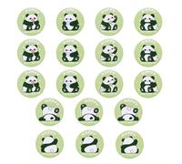 THXFUNAREA 18 épingles panda,badges mignons, panda mignon,boutons pour garçons,boutons pour filles,convient pour offrir