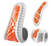 THXFUNAREA Semelles Chaussures Confort pour tout type de chaussures,Semelle intérieure en granulés à rebond complet,Technologie Billes Rebond et Énergie Soulage les pieds fatigué et douloureux,41 à 42
