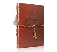 ThxMadam Cuir Scrapbook Photo Album Anniversaire Livre d'or avec 60 Recharge Pages Noires Cadeau pour Anniversaire pour Épouse Mère Fille Amie,Happy Birthday
