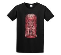 Thy Art is Murder King of Hell Unisex 100% Cotton Short-Sleeve T-Shirts Black S