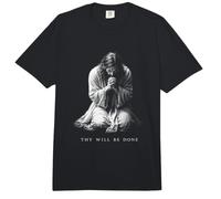Thy Will Be Done Jésus Prière Chrétienne Comfort Colors Adult Heavyweight T-Shirt