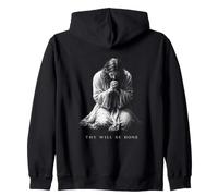 Thy Will Be Done Jésus Prière Chrétienne Sweat à Capuche
