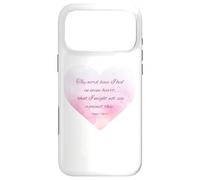 Thy Word Have I Hid in Mine Heart - Psalm 119:11 Women Girls Coque pour iPhone 17 Pro Max