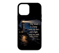 Thy Word is a Lamp Unto My Feet - Psalm 119:10 Faith Verse Coque pour iPhone 12 Mini