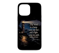Thy Word is a Lamp Unto My Feet - Psalm 119:10 Faith Verse Coque pour iPhone 13 Pro Max