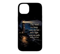 Thy Word is a Lamp Unto My Feet - Psalm 119:10 Faith Verse Coque pour iPhone 14 Plus