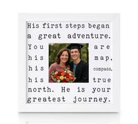 THYGIFTREE Cadeaux pour maman de la part de son fils | Cadre photo sentimental pour la fête des mères pour l'anniversaire de maman, Noël | Souvenir « I Love You Mom » | Cadeaux uniques pour maman qui