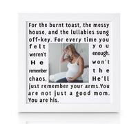 THYGIFTREE Cadre photo souvenir sentimental pour nouvelle maman pour la première fois de la part de son mari, meilleur ami, cadeau post-partum pour femme « You Are Enough »
