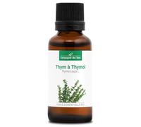 THYM À THYMOL BIO - 30mL - Huile Essentielle de Qualité Premium - 100% Pure, Naturelle, Garantie ChromaCert - Chémotypée et Intégrale - La Compagnie des Sens