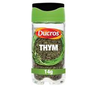 Thym Déshydraté en Bocal Verre - 14g - Granulés Aromatiques pour Assaisonnement Cuisiner et Ajouter Saveur - Lot de 4