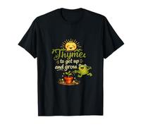 Thym pour se Lever et Faire Pousser Une Plante Parent Cottagecore T-Shirt