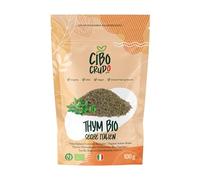 Thym Séché Bio - 100g. Feuilles pour Tisane de Thym ou Infusion. Thymus Vulgaris séché au Soleil. Aide à la Digestion et aux Ballonnements.
