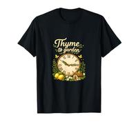 Thym to Garden Plant Parent Cottagecore Horloge T-Shirt