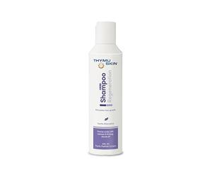 THYMUSKIN Shampooing régénérant : stimule la croissance des cheveux, convient pour le cuir chevelu gras avec rougeurs, démangeaisons et pellicules (1 x 200 ml)