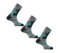 Thyo - Lot de 3 paires de mi chaussettes Double-Trek pour randonnée